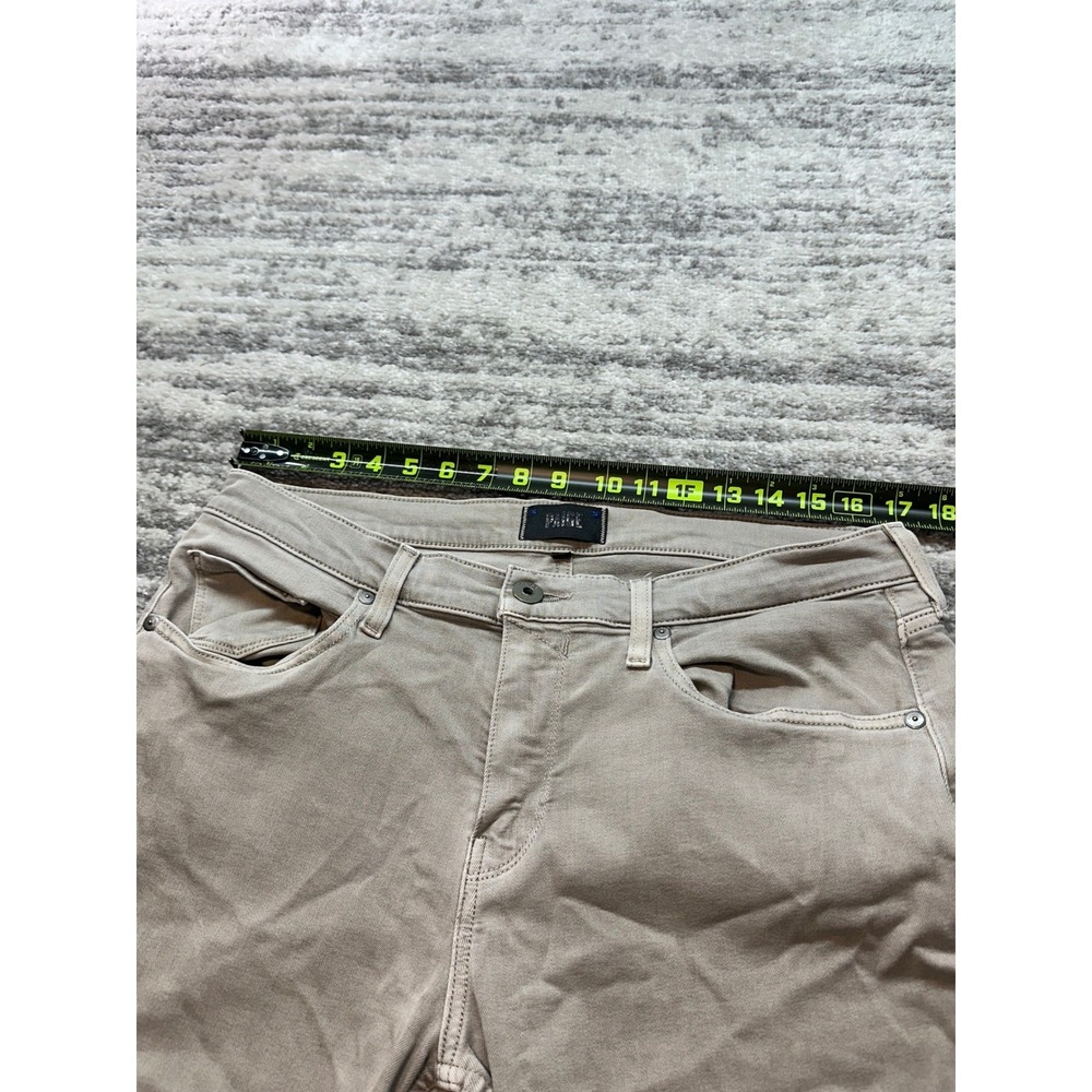 PAIGE Normandie Pants Mens 34 Gray Straight Leg Stretch Casual Jeans - Picture 6 of 9